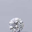 0.19 carat Round diamond D VVS1 Excellent
