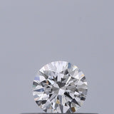 0.18 carat Round diamond E VVS1 Excellent