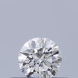 0.24 carat Round diamond F IF Excellent