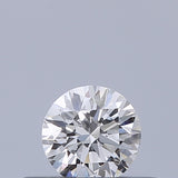 0.24 carat Round diamond F IF Excellent