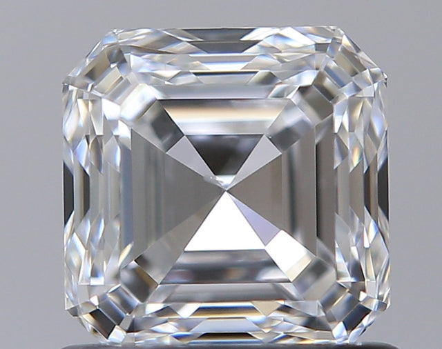 0.92 carat Asscher diamond D SI1 