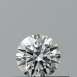 0.19 carat Round diamond E IF Excellent