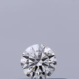 0.18 carat Round diamond D IF Excellent