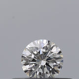 0.21 carat Round diamond F  IF Excellent