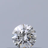 0.24 carat Round diamond E IF Excellent