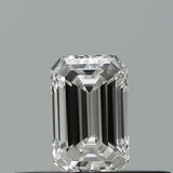 0.23 carat Emerald diamond F VVS1 