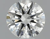 0.44 carat Round diamond F VVS1 Excellent