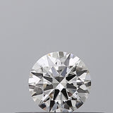 0.18 carat Round diamond E  IF Excellent