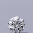 0.25 carat Round diamond E VVS2 Excellent