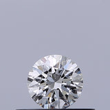 0.25 carat Round diamond E VVS2 Excellent
