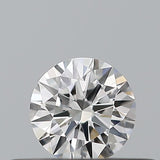 0.22 carat Round diamond F  VVS1 Excellent