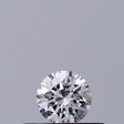 0.18 carat Round diamond F VVS2 Excellent