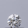 0.22 carat Round diamond E VVS1 Excellent