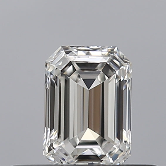 0.38 carat Emerald diamond F VVS1 