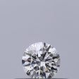 0.18 carat Round diamond E VVS2 Excellent