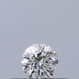 0.18 carat Round diamond F IF Excellent