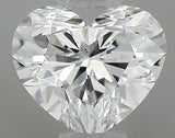 0.30 carat Heart diamond D  SI1