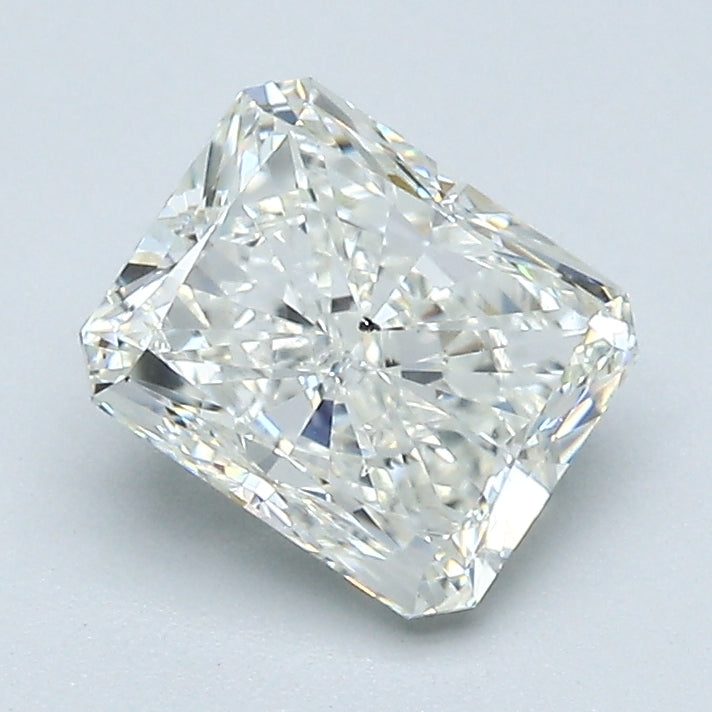 1.50 carat Radiant diamond J  SI1