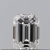 0.25 carat Emerald diamond E  VVS1