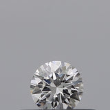 0.18 carat Round diamond D  VVS2 Excellent