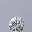 0.19 carat Round diamond F IF Excellent