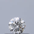0.23 carat Round diamond F VVS2 Excellent