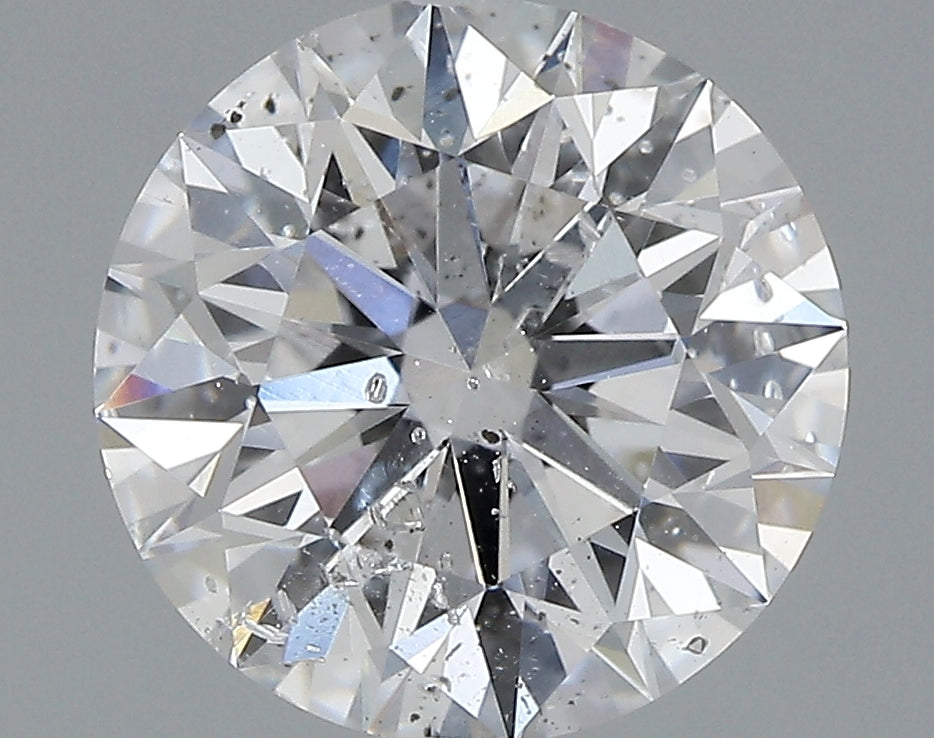 2.09 carat Round diamond D  SI2 Excellent