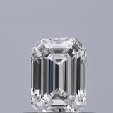0.44 carat Emerald diamond F VVS2 VeryGood