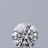 0.26 carat Round diamond F IF Excellent