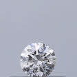 0.18 carat Round diamond E IF Excellent