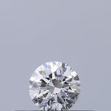 0.18 carat Round diamond E IF Excellent