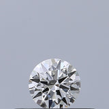 0.19 carat Round diamond H VVS1 Excellent