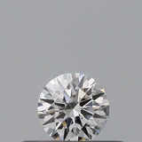 0.19 carat Round diamond E  VVS2 Excellent