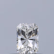 0.25 carat Radiant diamond F VVS1 