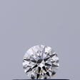0.18 carat Round diamond E VVS1 Excellent