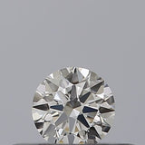 0.18 carat Round diamond E VVS2 Excellent
