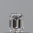 0.23 carat Emerald diamond D VVS1 