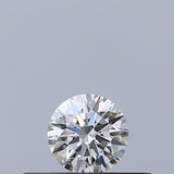 0.18 carat Round diamond E VS1 Excellent