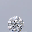 0.24 carat Round diamond E IF Excellent