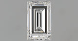 0.47 carat Baguette diamond F  VVS2