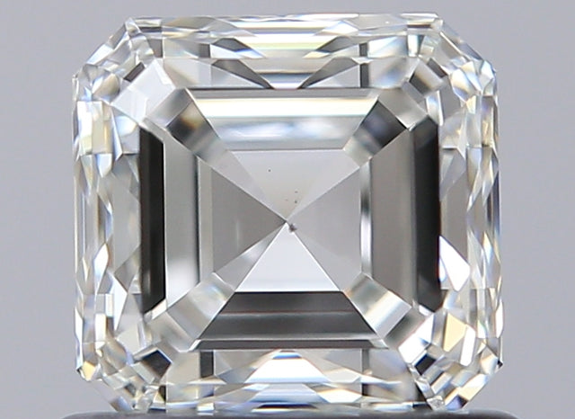 0.80 carat Asscher diamond H VS2 
