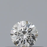 0.18 carat Round diamond D  VVS2 Excellent