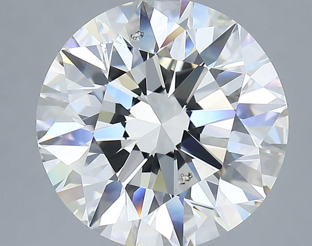 5.20 carat Round diamond H SI1 Excellent
