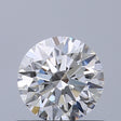 0.67 carat Round diamond E IF Excellent