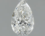 0.70 carat Pear diamond F VVS1 