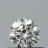 0.25 carat Round diamond E VVS2 Excellent