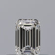 0.24 carat Emerald diamond E VVS1 