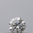 0.19 carat Round diamond E IF Excellent