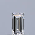 0.24 carat Baguette diamond D IF 