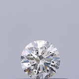 0.25 carat Round diamond E IF Excellent